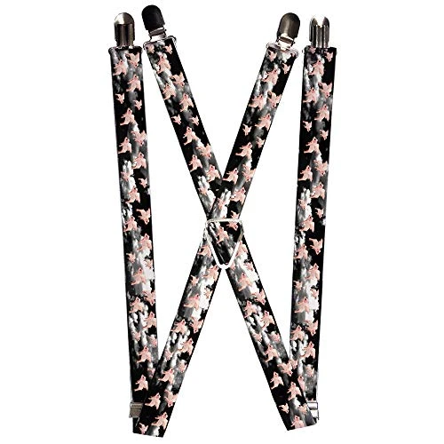 Men's Suspender-Pigs, Multicolor, One Size