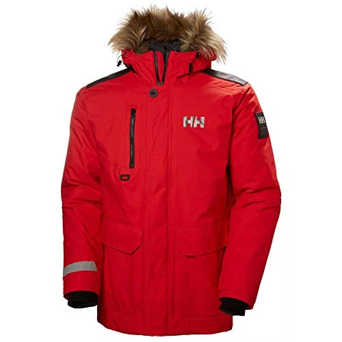 Men's Svalbard Parka Track Jacket, Red (Rojo 111), Small