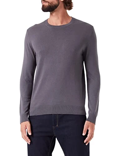 Men's SWEATER L/S 10F2S1C78, Dark Grey 0H7, S