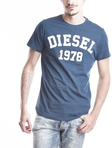 Men's T-Ehm Graphic T-Shirt - Blue - S