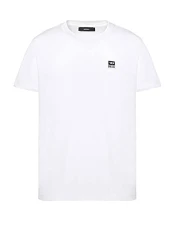 Mens T Shirt Crew Neck Tee Top Short Sleeve White 100 M