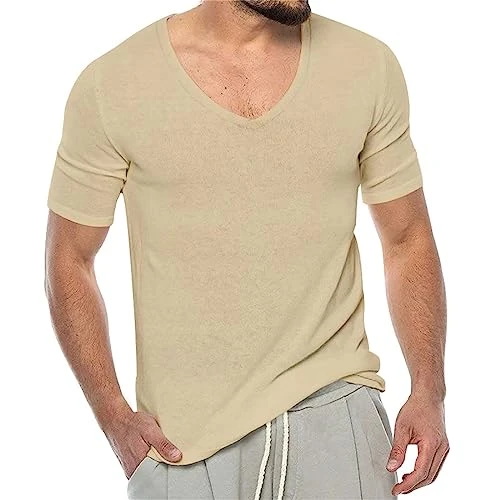 Mens T Shirt Mens Independence Day Flag Casual Soft and Comfortable Small Printed Cotton T Shirt with Rund Neck and Short Sleeves Tech Tee (White, 3XL) Polo Man Hawaiian Shirts for Men Short Sleeve