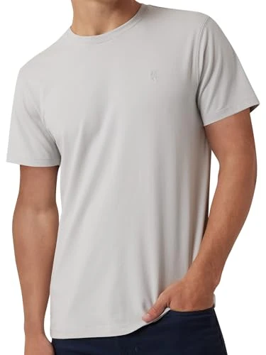 Mens T-Shirts - Luxury Men's T-Shirts | Classic Fitted Short Sleeve Crew Neck T-Shirts for Men | Pla