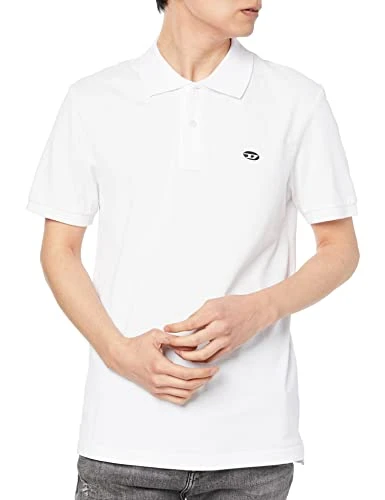 Men's T-Smith-doval-pj Polo Shirt, Bright White, M