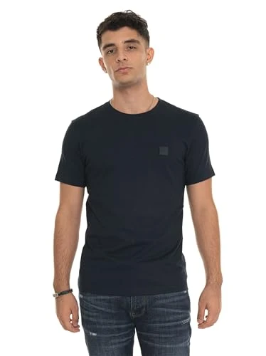 Mens Tales Logo-Patch T-Shirt in Cotton Jersey
