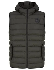 Men's Tamaki Quilted Puffer Gilet with Hood