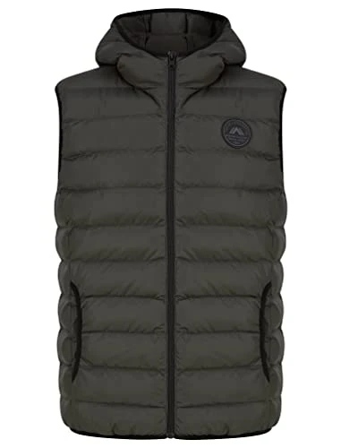 Men's Tamaki Quilted Puffer Gilet with Hood