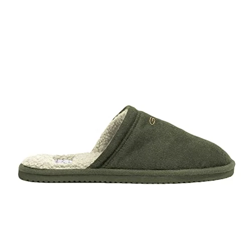 Men's Tamaware Homeslipper Mule, Green (Ivy Green), 10 UK