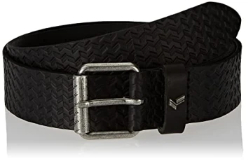 Men's tan Belt, Black, 100 cm