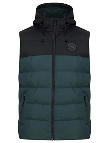 Men's Tarlo Micro-Fleece Lined Hooded Quilted Puffer Gilet