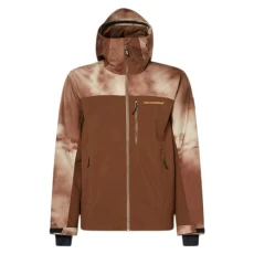 Men's Team Collection Skull Reduct Shell Jacket, Carafe/Brown Clouds Print, XXL