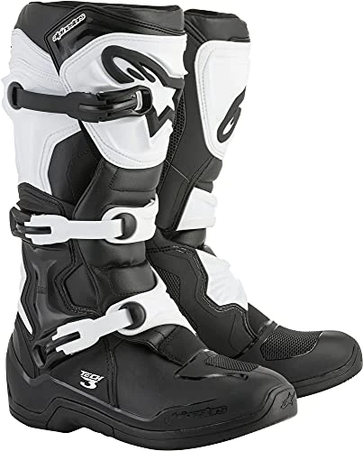 Men's Tech 3 Boots Black/White Sz 09, 9 UK