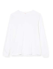 Men's TEE Shirt Manches Longues COL V T, White, M Men's TEE Shirt Manches Longues COL V T, White, M