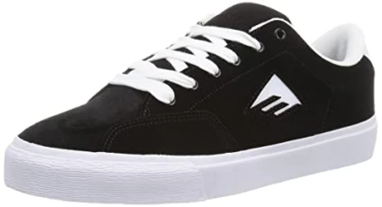 Men's Temple Low Top Skate Shoe, Black, 6 UK