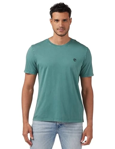 Men's TFO Logo Garment Dye Short Sleeve T-Shirt, Sea Pine, M