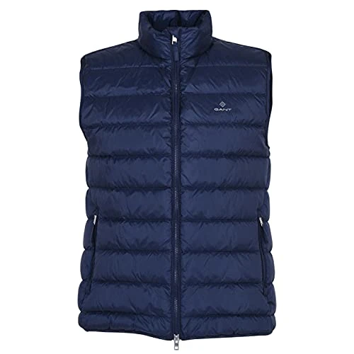 Men's The Light Down Gilet Jacket, Evening Blue, XL