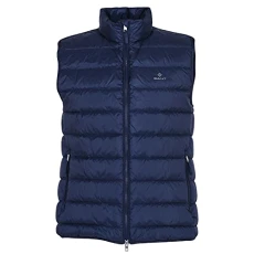 Men's The Light Down Gilet Jacket, Evening Blue, XL Men's The Light Down Gilet Jacket, Evening Blue, XL