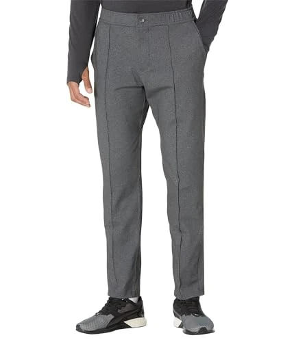 Men's The Men's Go Walk Hybrid Pants, Heathered Charcoal, L UK