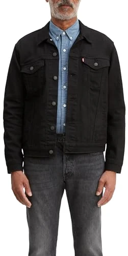 Men's The Trucker Jacket, Dark Horse, L