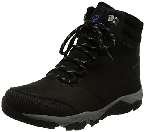 Men's Thermo Fractal Mid Waterproof Walking Boot, Black, 9.5