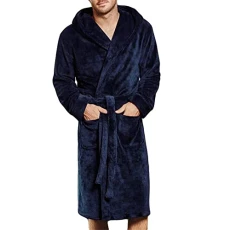 Mens Thick Dressing Gown Towelling Bathrobe with Hood Mens Robes Big and Tall Full Length Plush Fleece Long Robe for Men Bathrobe Shawl Collar Warm Winter House Robes Mens Thick Dressing Gown Towelling Bathrobe with Hood Mens Robes Big and Tall Full Length Plush Fleece Long Robe for Men Bathrobe Shawl Collar Warm Winter House Robes