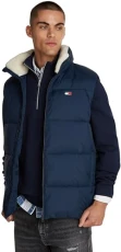 Mens Tjm Poly Puffer Dm0dm19632 Vest, Blue (Dark Night Navy), L UK