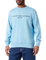 Men's TOMMY LOGO SWEATSHIRT MW0MW11596, Sleepy Blue, L