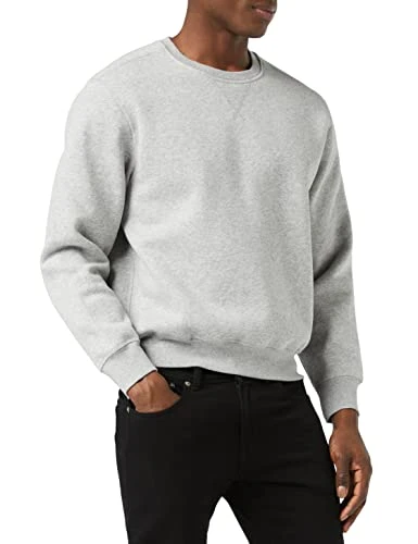 Men's Topher Crewneck Sweater, Grey Heather, L