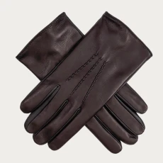 Men’ Touch Screen Italian Leather Gloves