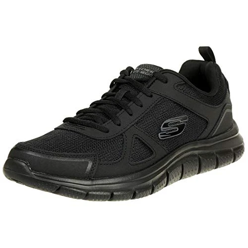 Men's Track-scloric 52631-bbk Low-Top Sneakers, Black, 8 UK