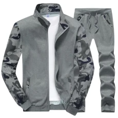 Mens Tracksuit Camouflage Athletic Jogging Gym Suit Zipper Jacket with Joggers Sweatpants Casual Sports Activewear Set Tracksuit Suits Sets Sportswear,Grey2,4XL Mens Tracksuit Camouflage Athletic Jogging Gym Suit Zipper Jacket with Joggers Sweatpants Casual Sports Activewear Set Tracksuit Suits Sets Sportswear,Grey2,4XL