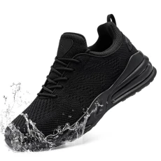 Mens Trainers Running Shoes Non-Slip Chef Shoes Air Cushion Walking Fitness Lightweight Sport Shoes(Black,6.5) Mens Trainers Running Shoes Non-Slip Chef Shoes Air Cushion Walking Fitness Lightweight Sport Shoes(Black,6.5)