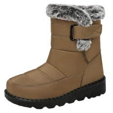 mens trainers sale same day delivery Winter Boots for Women UK Warm Snow Boots Slip On Leather Booties Plush Lined Safety Boots Non Slip Walking Boots Mid Waterproof Boots ballet shoes