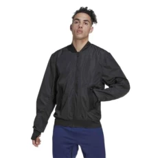 Mens Training Bomber Performance Jacket Black M Mens Training Bomber Performance Jacket Black M