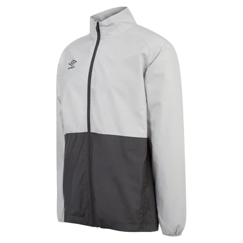 Mens Training Shower Jacket High Rise/Carbon XXL