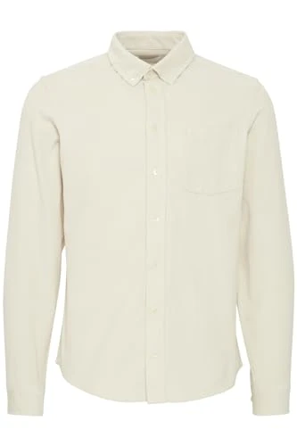 Men's Transition Shirt Basic Long Sleeve Corduroy Regular Fit Shirt with Chest Pocket CFAnton, Colou