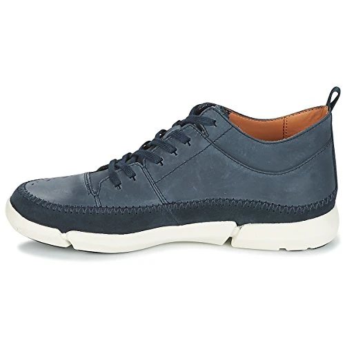 Men's Trifri Hi High Sneaker, Blue Navy Nubuck, 6 UK