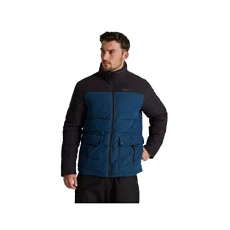 Mens Trillick Insulated Padded Jacket (XL) (Dark Navy/Loch Blue) Mens Trillick Insulated Padded Jacket (XL) (Dark Navy/Loch Blue)