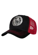 Men's Trucker Cap Mesh Cap Vintage 1950S Rockabilly Retro Cap Snapback Man In Black Music Man In Black, black, One Size