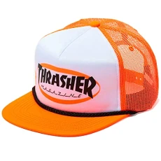 Mens Trucker, Orange, One size