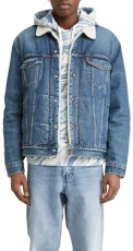 Men's Type 3 Sherpa Trucker Jacket, Fable, XXL Men's Type 3 Sherpa Trucker Jacket, Fable, XXL