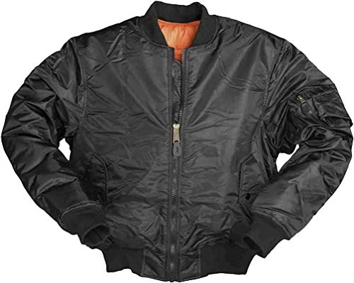 Men's Type Ma1 Jacket, black, M