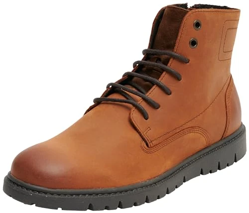 Men's U Ghiacciaio Ankle Boot, Cognac, 11 UK