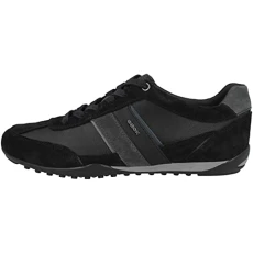 Men's U Wells C Low-Top Sneakers, Black/DK Jeans, 9 UK Men's U Wells C Low-Top Sneakers, Black/DK Jeans, 9 UK