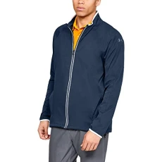 Mens UA Golf Storm Windstrike FZ Jacket - Academy - M Mens UA Golf Storm Windstrike FZ Jacket - Academy - M