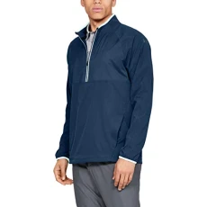 Mens UA Golf Storm Windstrike HZ Jacket - Petrol Blue - S Mens UA Golf Storm Windstrike HZ Jacket - Petrol Blue - S