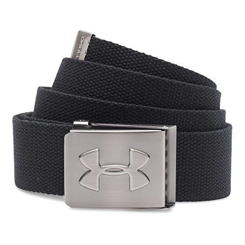 Men's Ua Webbing Belt - Black, One Size