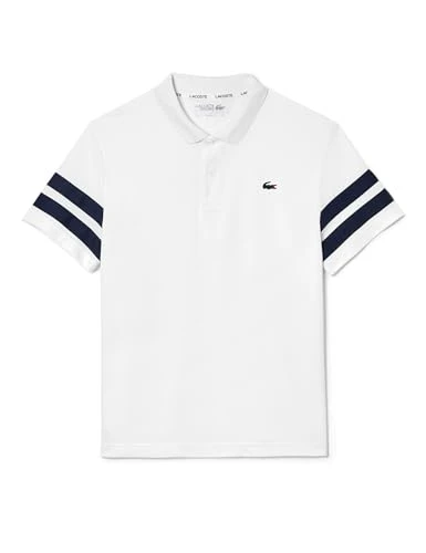 Mens UD Short Sleeve Polo White/Navy Blue M