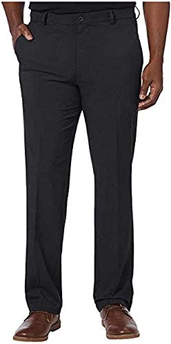 Mens Ultimate Travel Pants, Black, 34 X 32