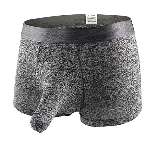 Men's Underwear Boxer Briefs Stretch-Cotton sexy Short Leg Mens Underpants funcy Boxer Briefs For men Pack Daily mens briefs underwear pack cotton mens Underwear Briefs Black